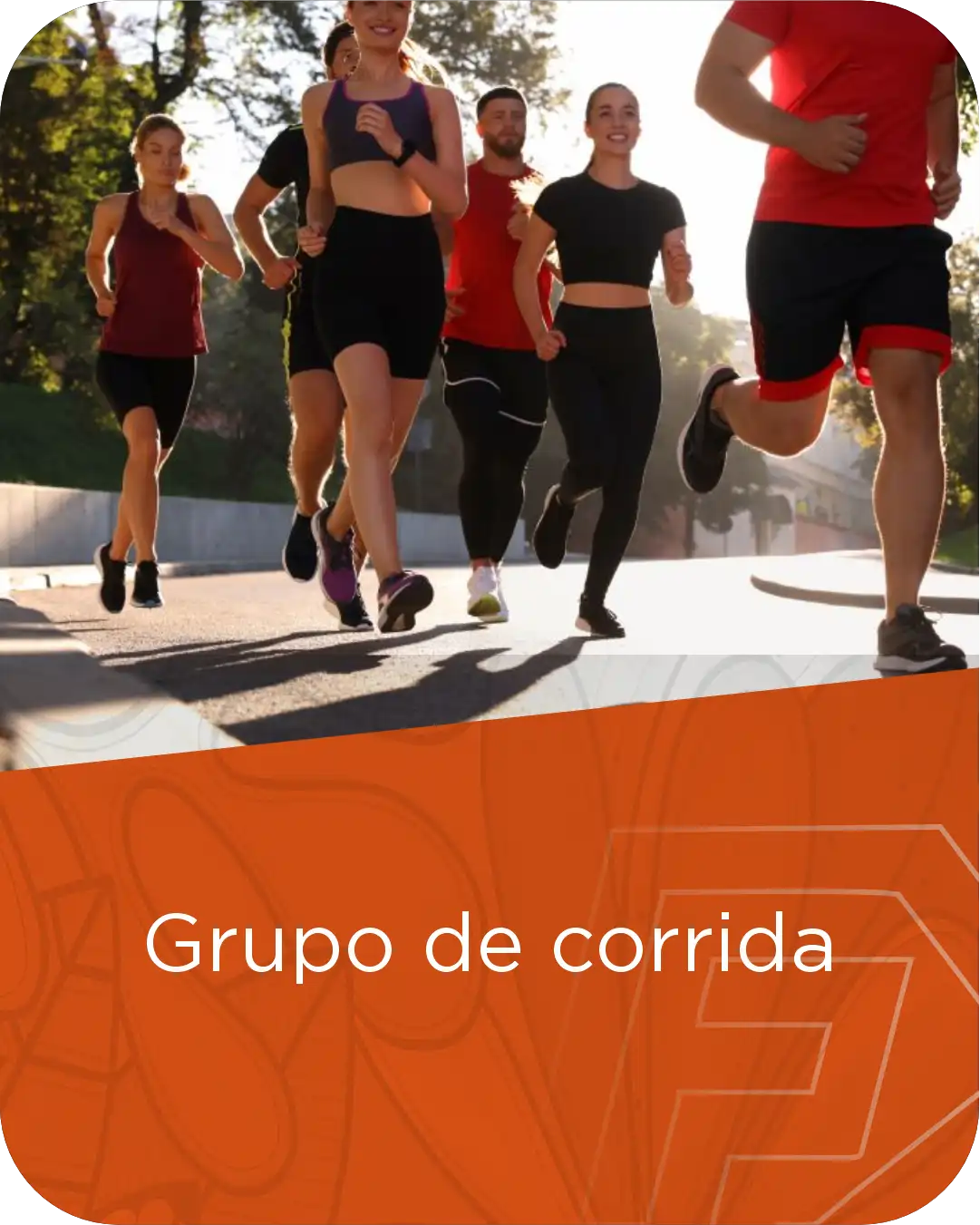 grupo de corrida